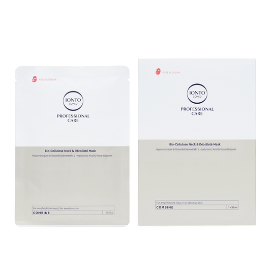 IONTO-COMED PROFESSIONAL CARE COMBINE BIO-CELLULOSE MASK NECK & DÉCOLLETÉ